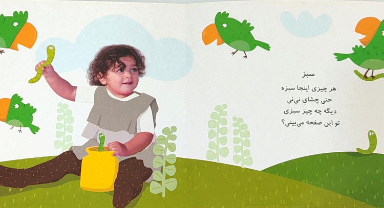 کتاب جلدسخت کلاه تو چه رنگیه از مجموعه «دلت میخواد یاد بگیری؟»