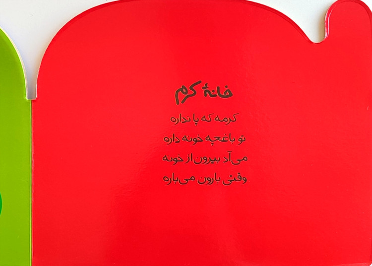 کتاب شعر «خانه ها جورواجورند»