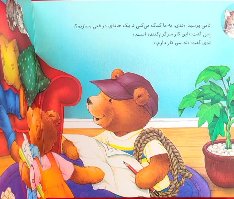تدی کمک میکند